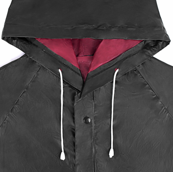 Дождевик - плащ на кнопках виниловый сверхпрочный, размер 50-56, рост 170-185